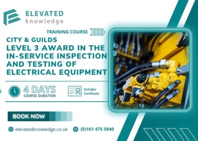 City & Guilds Level 3 award in the In-Service Inspection and Testing of Electrical Equipment