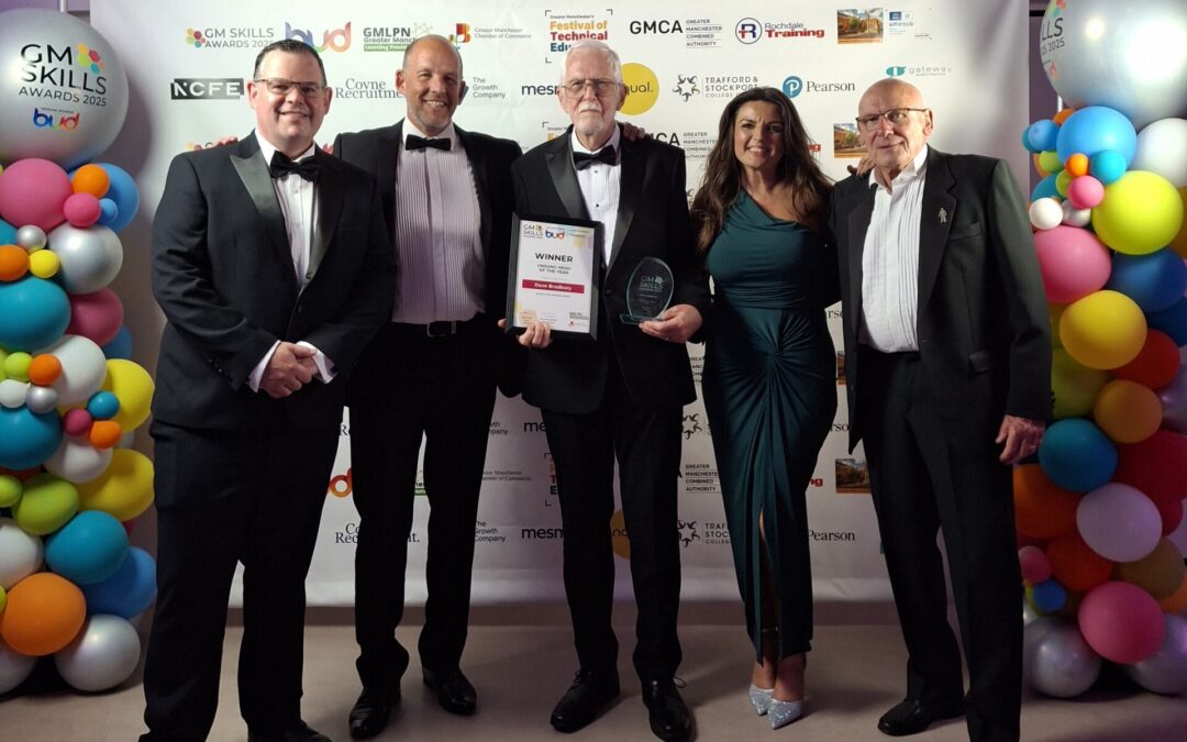 Dave Bradbury Honoured as ‘Unsung Hero of the Year’ at GMLPN Skills Awards