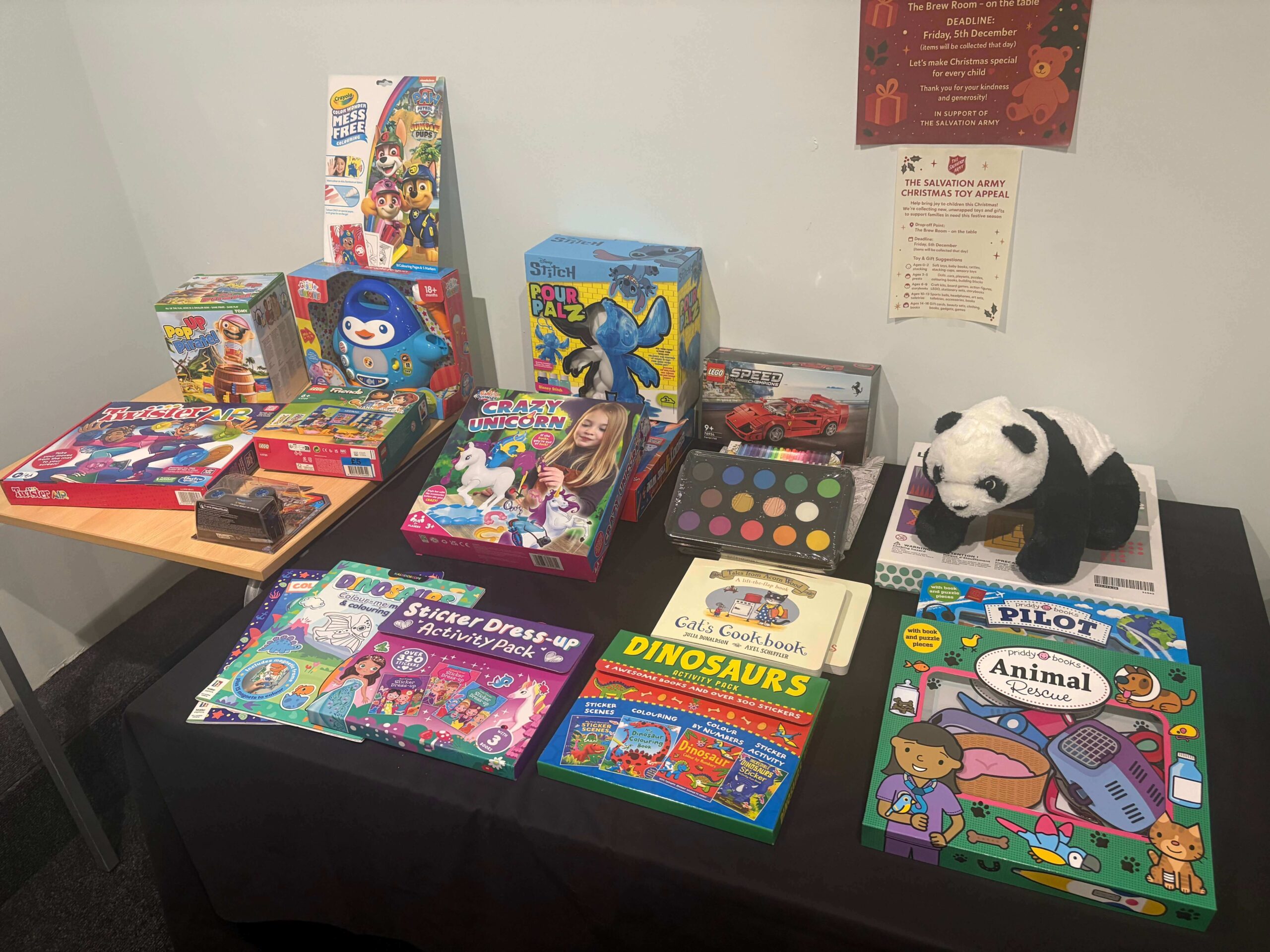 Salvation Army Toys Appeal 2025