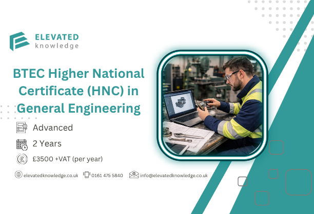 BTEC Higher National Certificate (HNC) in General Engineering