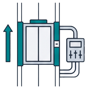 Careers - lift engineer illustration